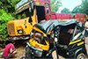 Kinnigoli: 3 persons injured as lorry rams into autorickshaw